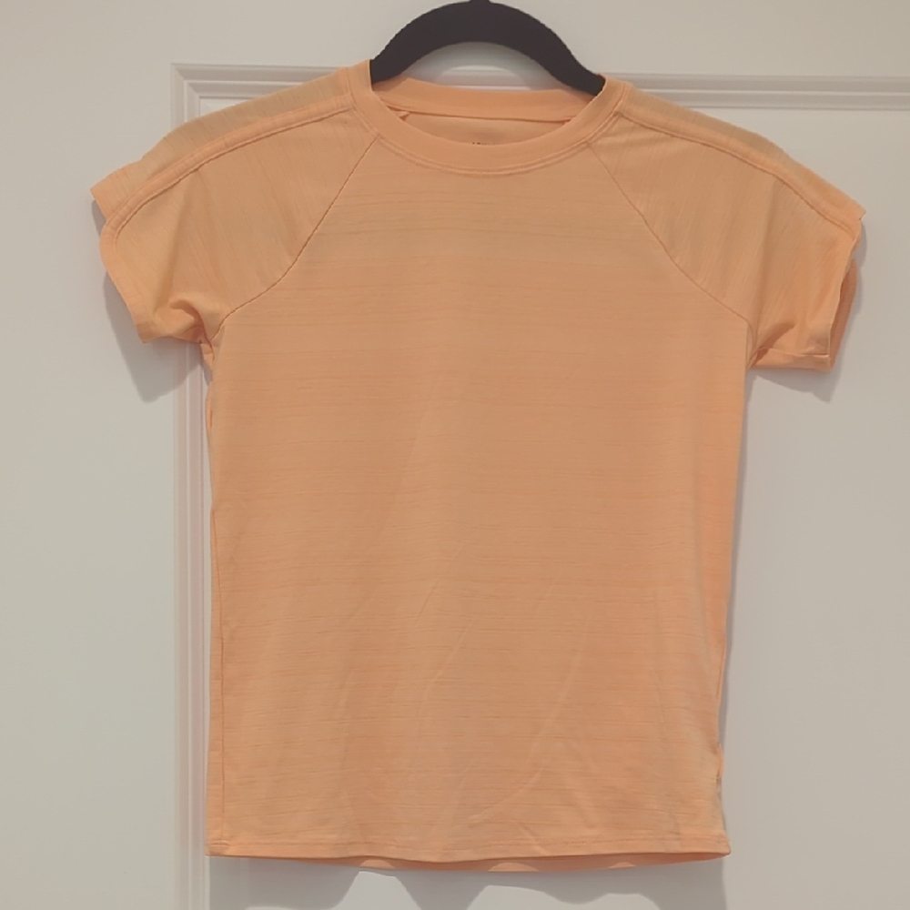 Athleta Peach Short Sleeve Tee